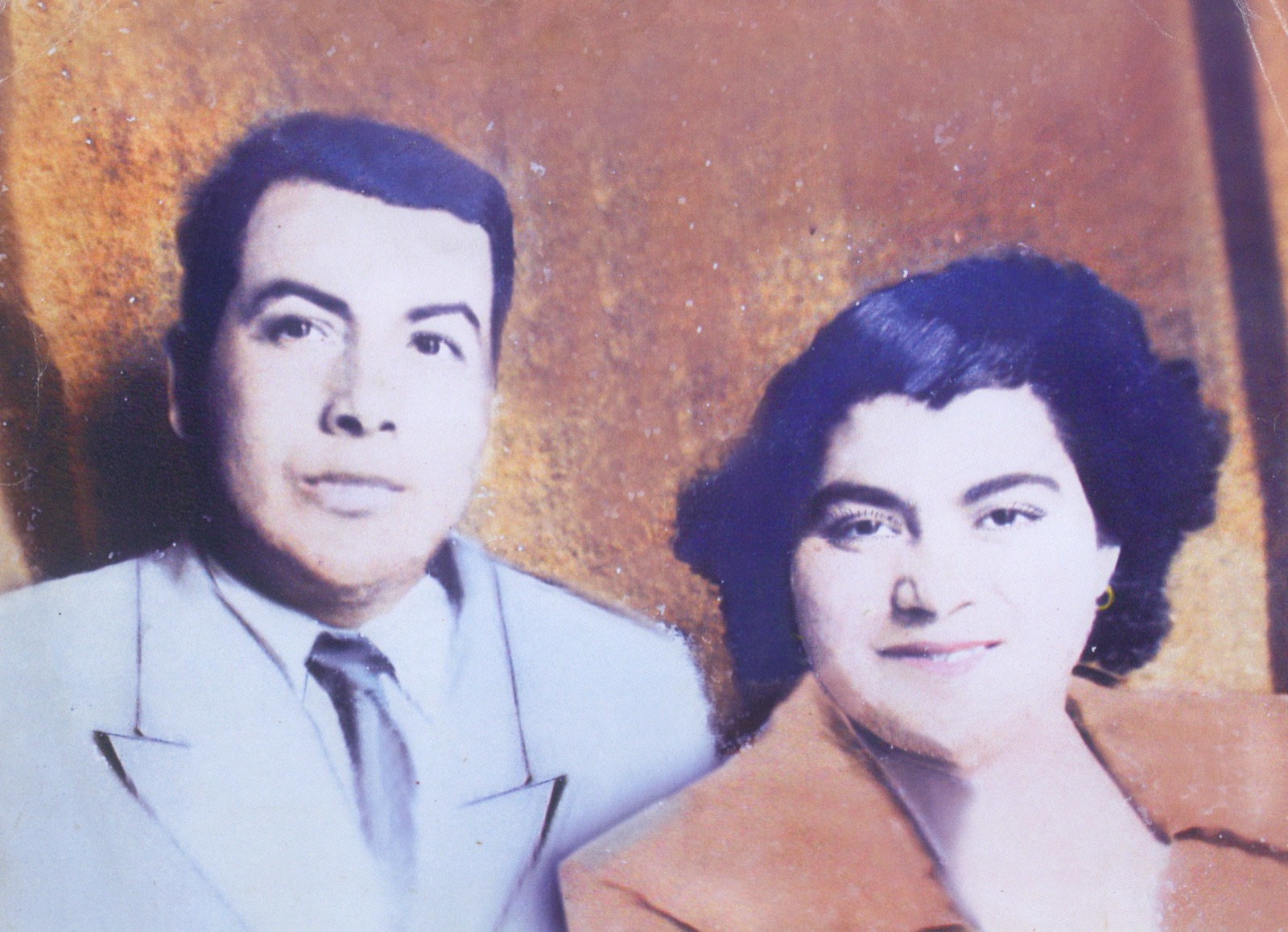 Juana y Diego de jóvenes