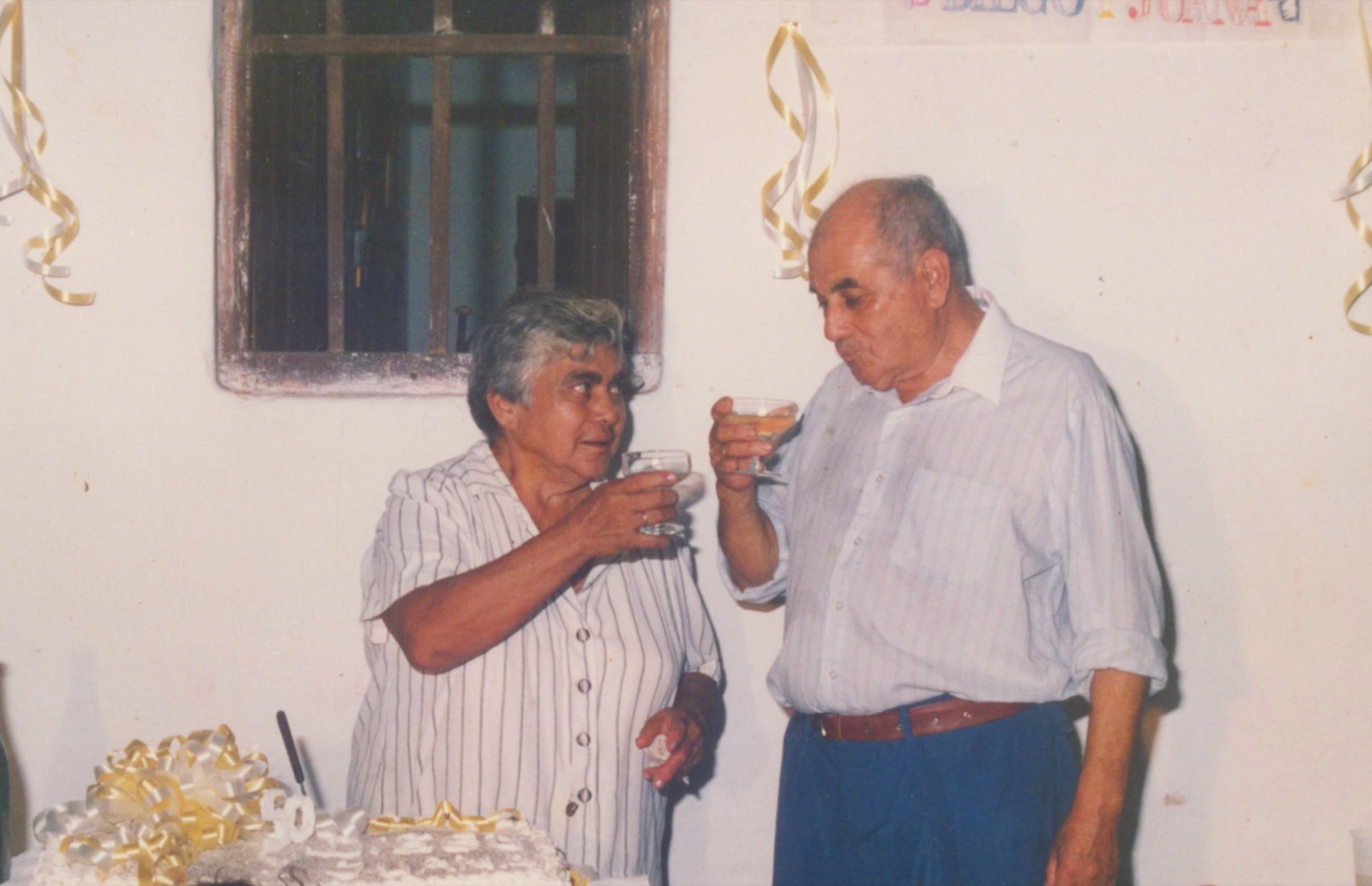 Juana y Diego en sus bodas de oro